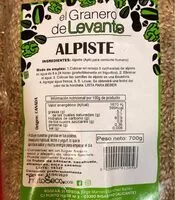 Mängden socker i Alpiste