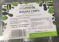 Mängden socker i Banana chips