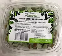 Mängden socker i Pomelo verde deshidratado