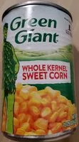 Mängden socker i Whole Kernel Sweet Corn