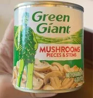 Mängden socker i Mushrooms Pieces & Stems