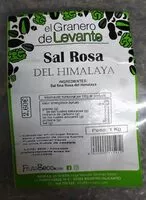 Mängden socker i Sal Rosa del himalaya