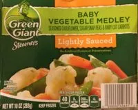 Mängden socker i Baby vegetable medley