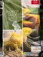 Mängden socker i Cheesy garlic slice