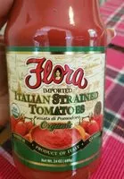 Mängden socker i Flora italian strained tomatoes