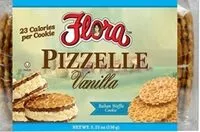 Mängden socker i Flora foods pizzelle cookies italian waffle cookie