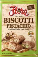 Mängden socker i Biscotti pistachio