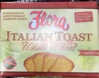 Mängden socker i Italian Toast Whole Wheat
