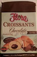 Mängden socker i Chocolate ready to eat croissants