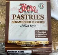 Mängden socker i Pastries sesame sed cookies