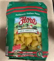 Mängden socker i Flora Large Shells