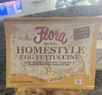 Mängden socker i Flora imported Homestyle fettuccine
