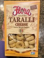 Mängden socker i Taralli crackers by flora foods italian imported