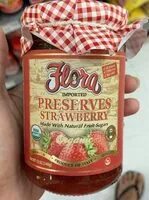 Mängden socker i Preserves strawberry