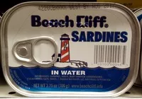 Mängden socker i Beach cliff sardines