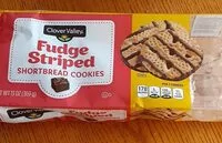 Mängden socker i Fudge Striped Shortbread Cookies