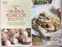 Mängden socker i Chicken & Mushroom Risotto