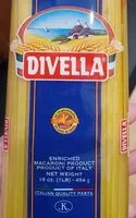 Mängden socker i Divella fettuccine 12