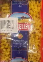Mängden socker i Divella Macaroni