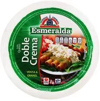 Mängden socker i Queso doble crema Esmeralda por kg
