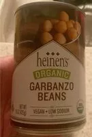 Mängden socker i Organic garbanzo beans