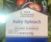 Mängden socker i Baby spinach