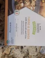 Mängden socker i Heinens farro and quinoa with broccoli and feta