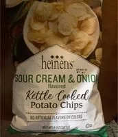 Mängden socker i Sour Cream and Onion Kettle Cooked Potato Chips