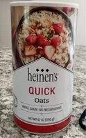 Mängden socker i Whole grain quick oats