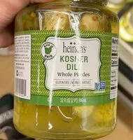 Mängden socker i Kosher dill whole pickles