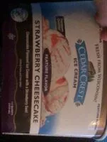 Mängden socker i Strawberry cheesecake