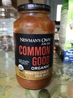 Mängden socker i Newman's own, organic pasta sauce, roasted garlic