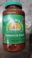 Mängden socker i Newmans Tomato & Basil Sauce