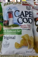 Mängden socker i kettle cooked potato chips, original