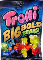 Mängden socker i Big Bold Gummi Bears Candy
