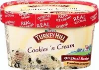 Mängden socker i Cookies 'n cream ice cream