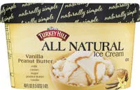 Mängden socker i Vanilla Peanut Butter Ice Cream