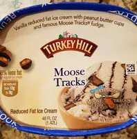 Mängden socker i Moose Tracks Reduced Fat Ice Cream