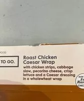 Mängden socker i Roast Chicken Caeser Wrap
