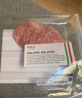 Mängden socker i Salami Milano