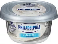 Mängden socker i Reduced fat cream cheese tub