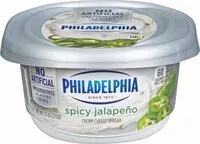 Mängden socker i Spicy jalapeño cream cheese