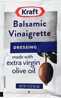 Mängden socker i Balsamic vinaigrette salad dressing single serve packets