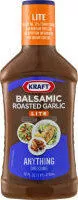 Mängden socker i Balsamic roasted garlic lite anything dressing