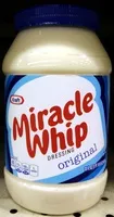 Mängden socker i Miracle Whip Dressing