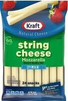 Mängden socker i String mozzarella cheese