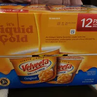Mängden socker i Original shells cheese microwavable cups