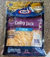 Mängden socker i Colby jack shredded cheese