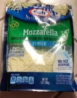 Mängden socker i Mozzarella 2% milk