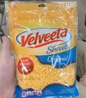 Mängden socker i Velveeta Shreds